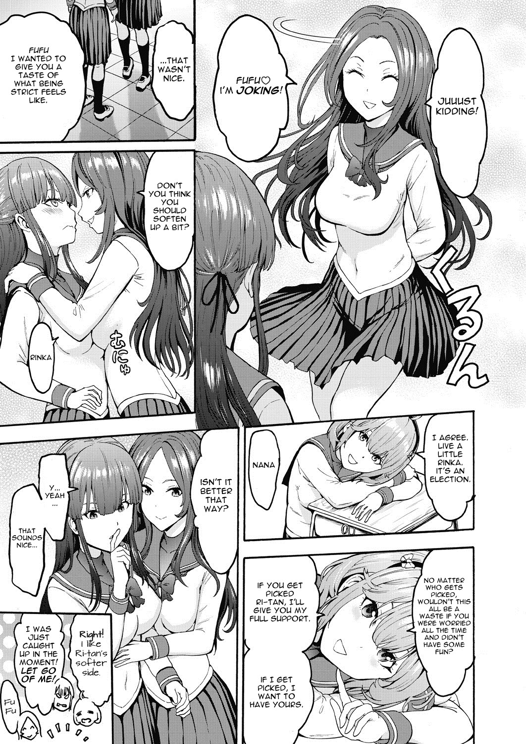 Hentai Manga Comic-Student Council President The Dark Side Ch. 1-Read-9